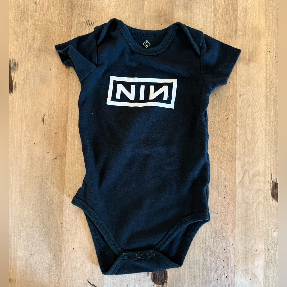 Nine Inch Nails Baby Bodysuit